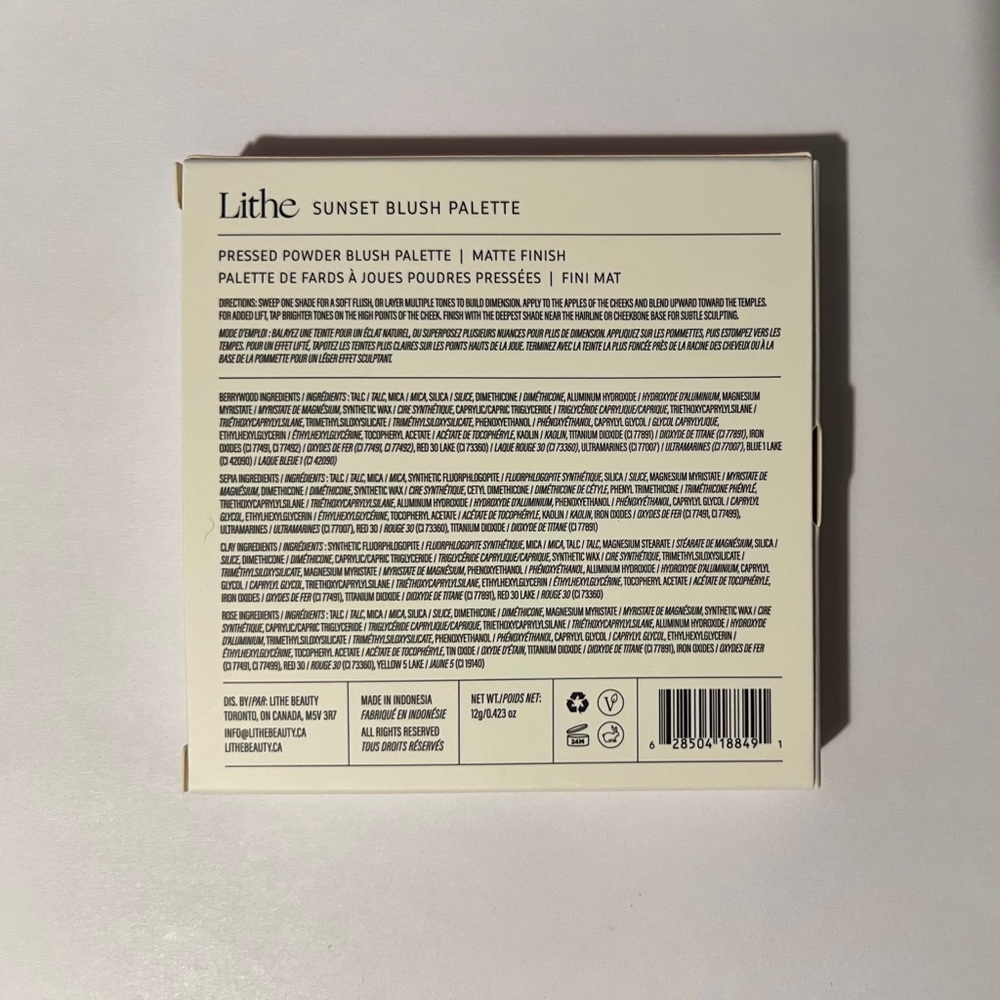 Lithe Sunset Blush Palette - Picture 7 of 7